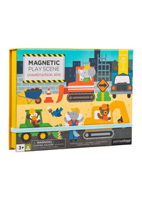 Construction Site Magnetic Play Set