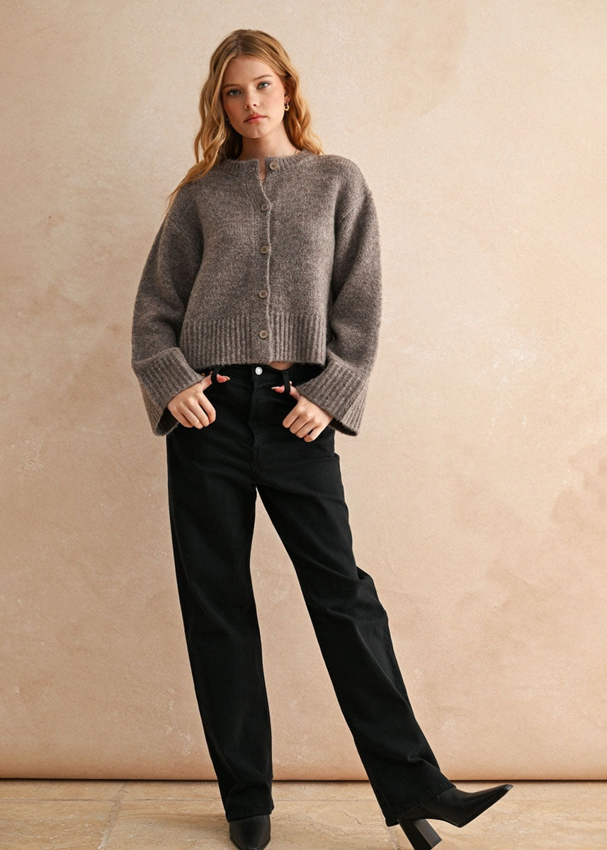 Regina Cardigan - Mocha