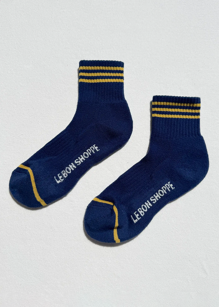 Girlfriend Socks - Navy
