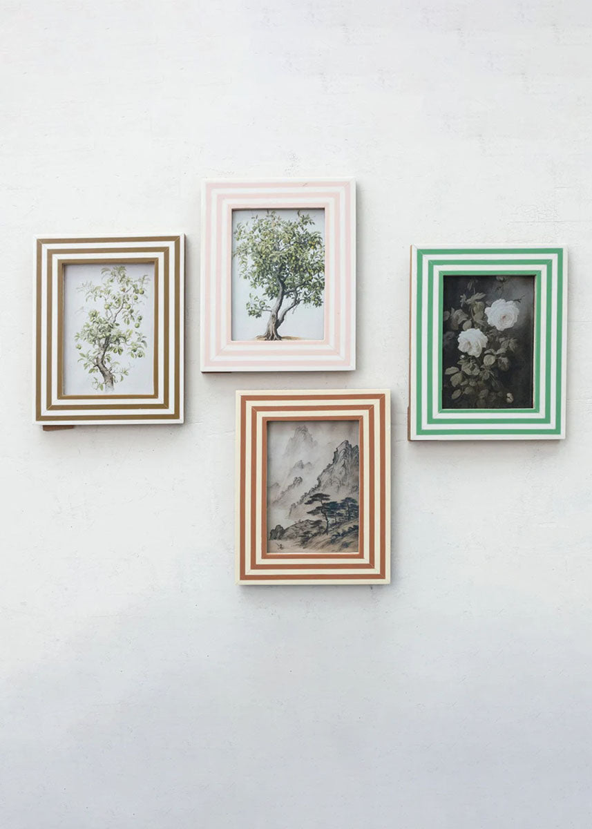 Striped Frame - Bubblegum