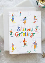 Skisons Greetings Holiday Card