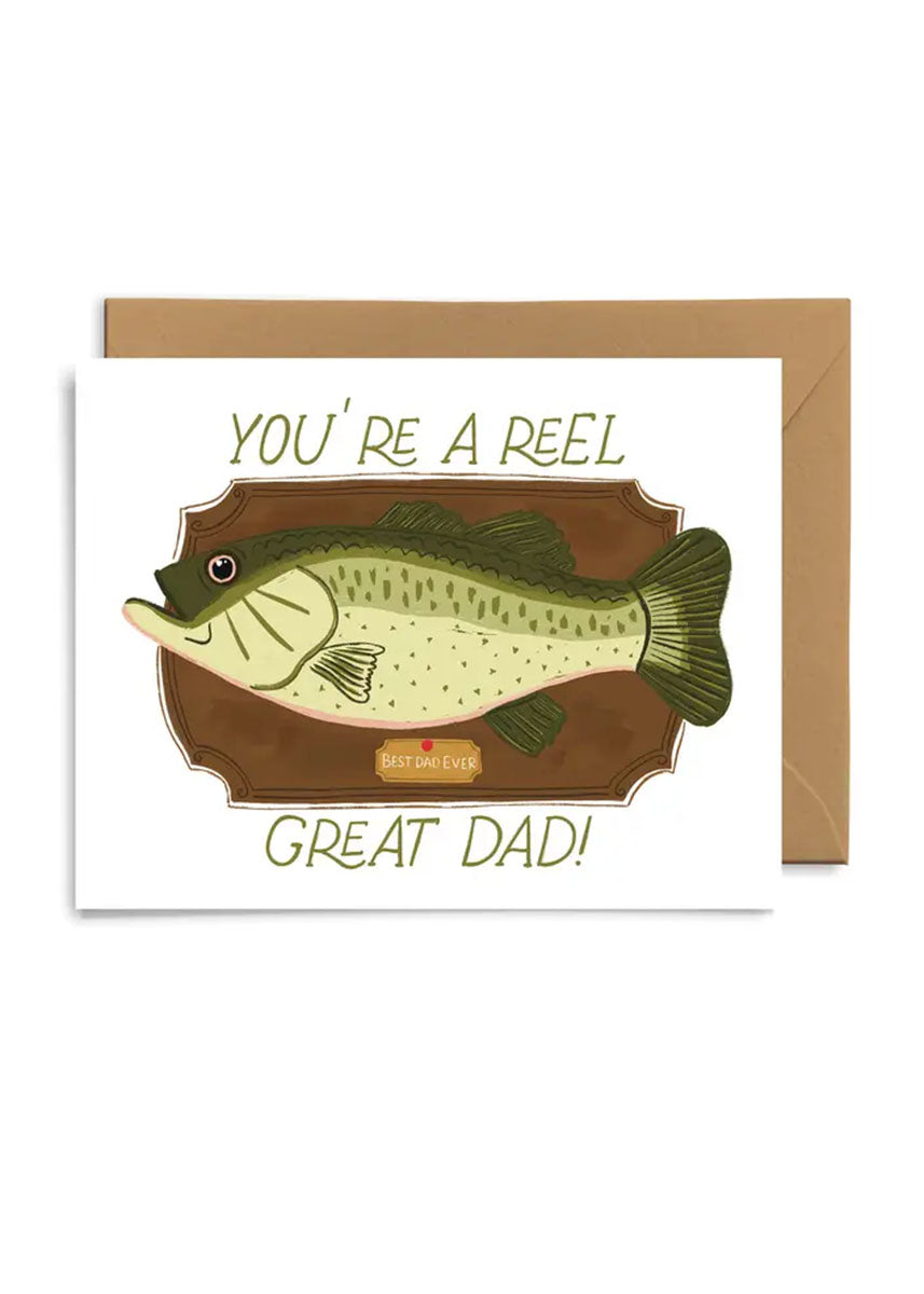 Reel Great Dad Father's Day Card