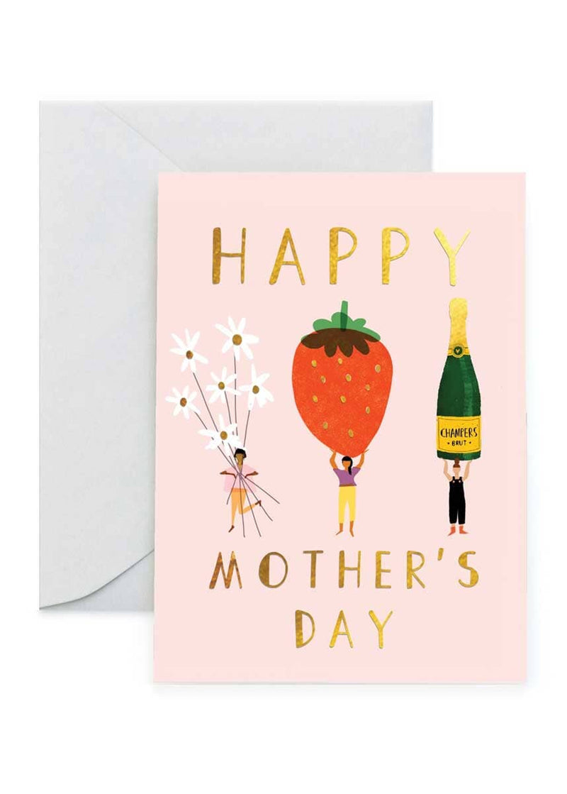 I Want Berries Mother's Day Card