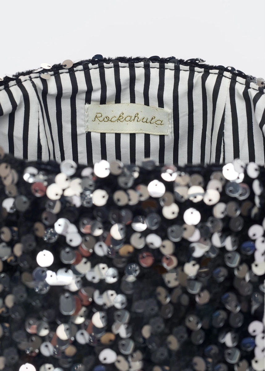 Spellbound Sequin Velvet Cauldron Bag