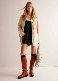 Ziggy Shortalls - Mineral Black