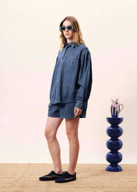 Chicamia Short - Bleu Jean