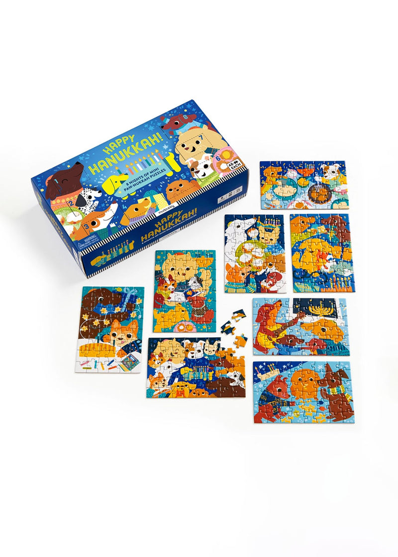 Happy Hanukkah! Countdown Puzzle Set