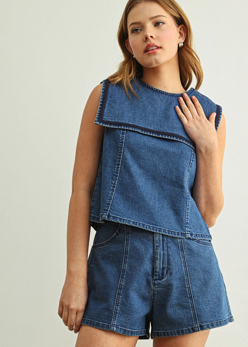 Benji Short - Denim