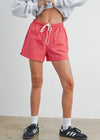 Averie Check Boxer Shorts - Red Multi