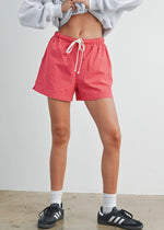 Averie Check Boxer Shorts - Red Multi