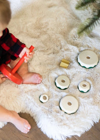 Christmas Tree Stacking Toy Set