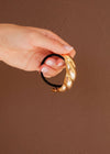 Spiral Hair Tie - Gold