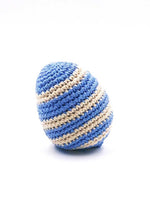 Easter Egg Toy - Blue Stripe