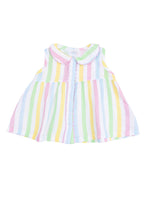 The Jill Ric Rac Dress - Multi Stripe