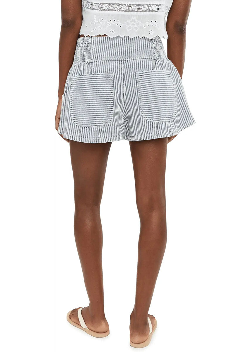 Luna Railroad Short - Horizon Stripe
