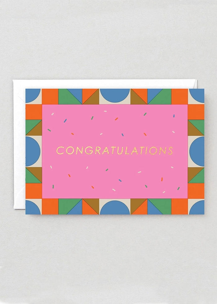 Congratulations Sprinkles Card