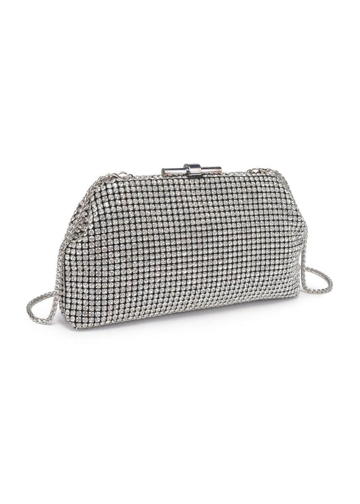 Delfina Evening Bag - Silver