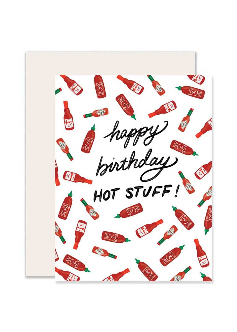 Hot Stuff Birthday Card