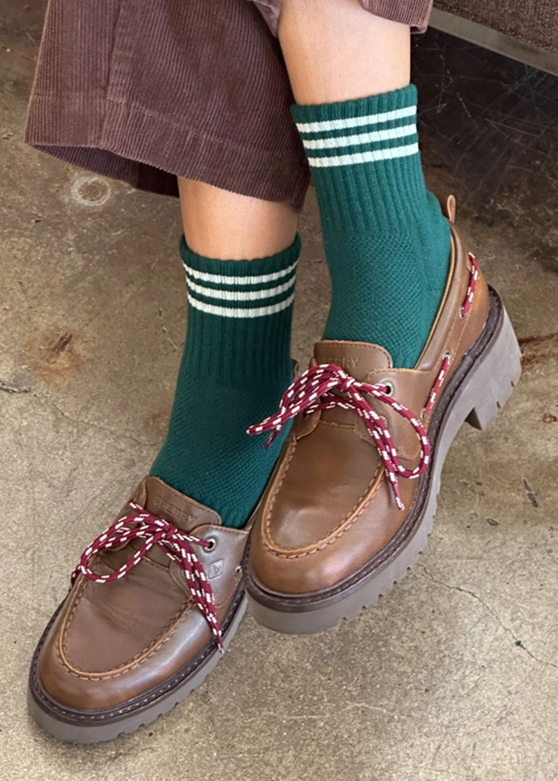 Girlfriend Socks - Hunter Green