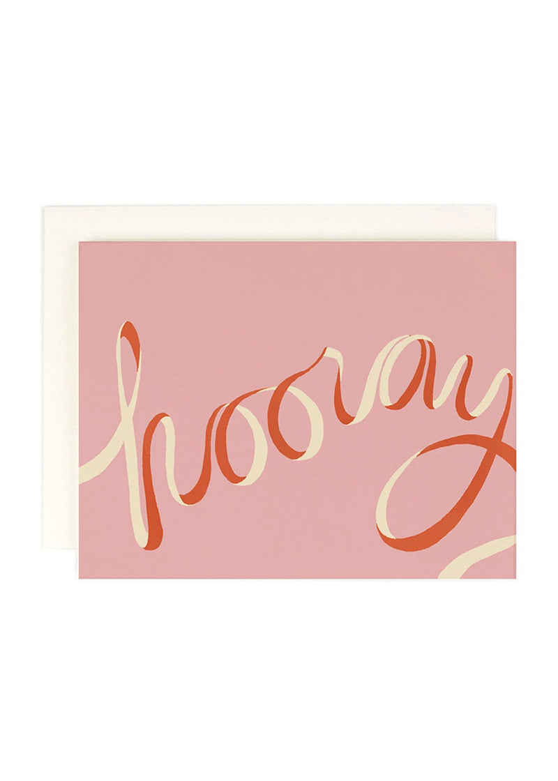 Hooray Ribbon Card