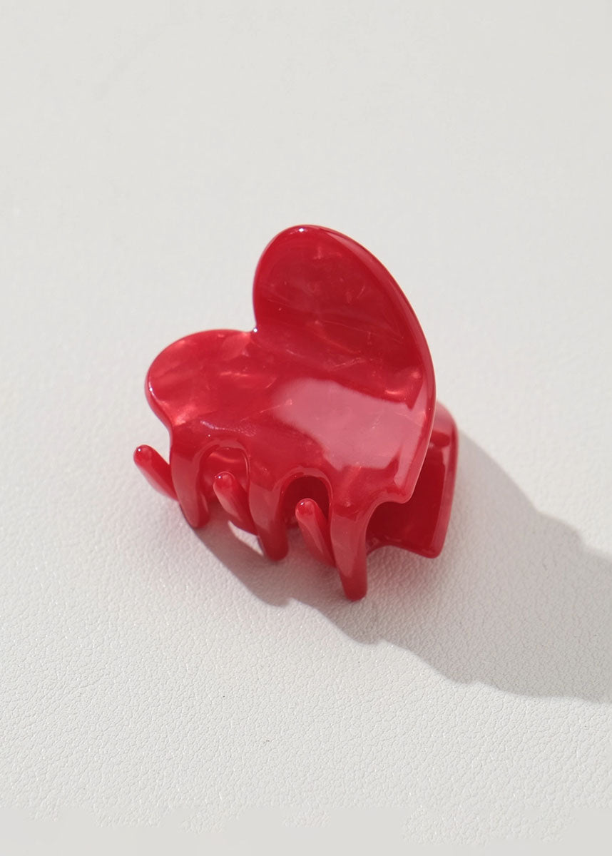 Mini Heart Claw Clip