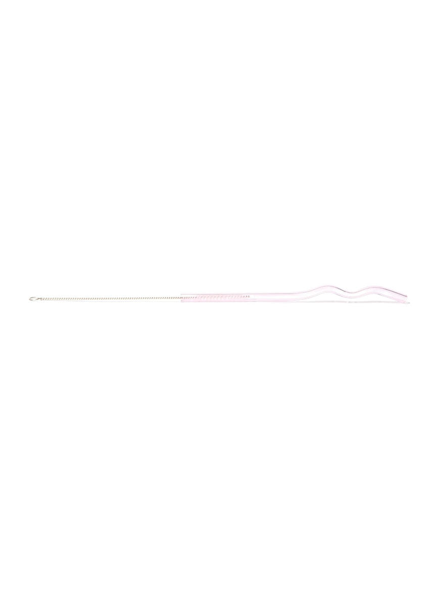 Squiggle Glass Straws Set