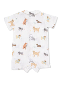 Polo Romper - Awesome Dogs