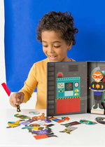 Superheroes Magnetic Dress Up Play Set