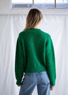 Gemini Spotted Cardigan - Green