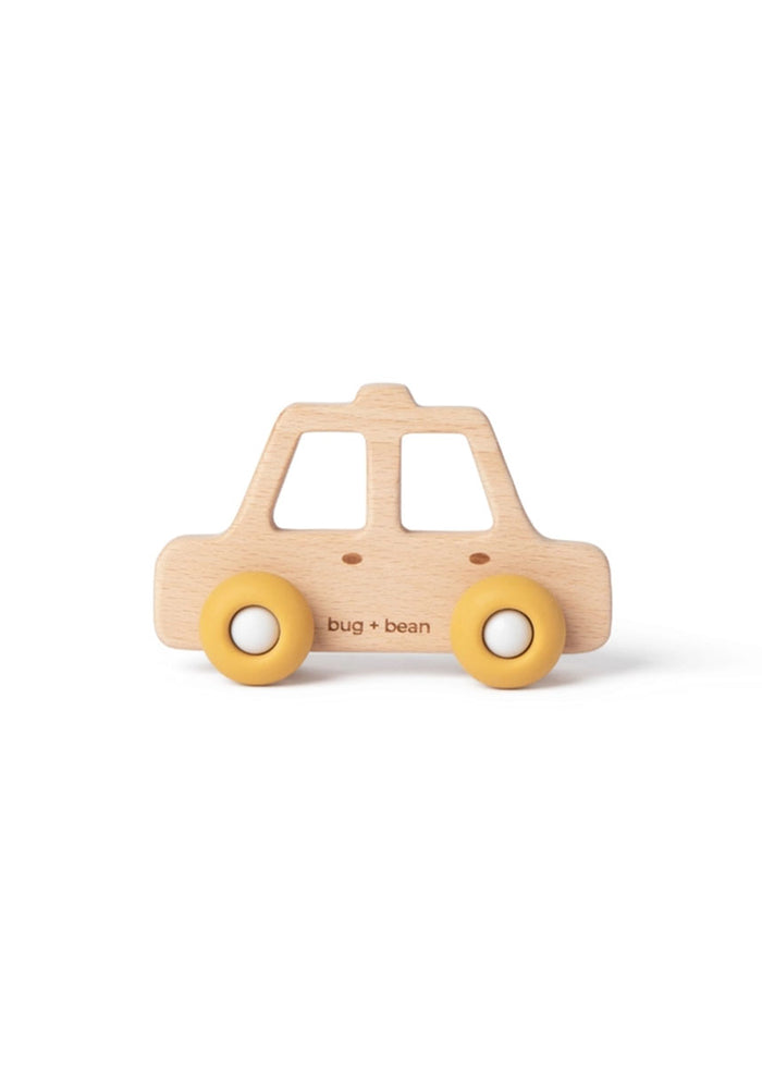 Wooden Toy Taxi