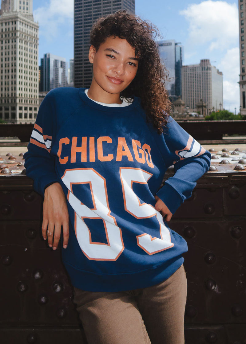 Chicago 85 Classic Crew Sweatshirt - Navy