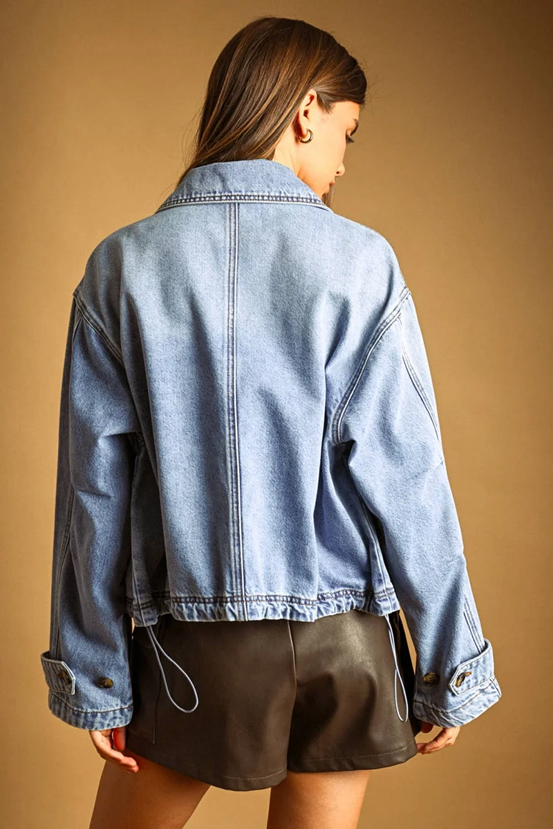 Billie Jacket - Washed Denim