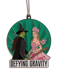 Defying Gravity Enamel Ornament