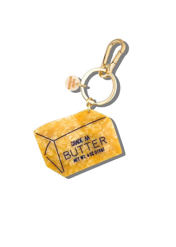 Butter Bag Charm Keychain