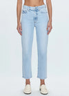 Charlie High Rise Classic Straight Ankle - Sun-Kissed