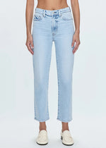 Charlie High Rise Classic Straight Ankle - Sun-Kissed