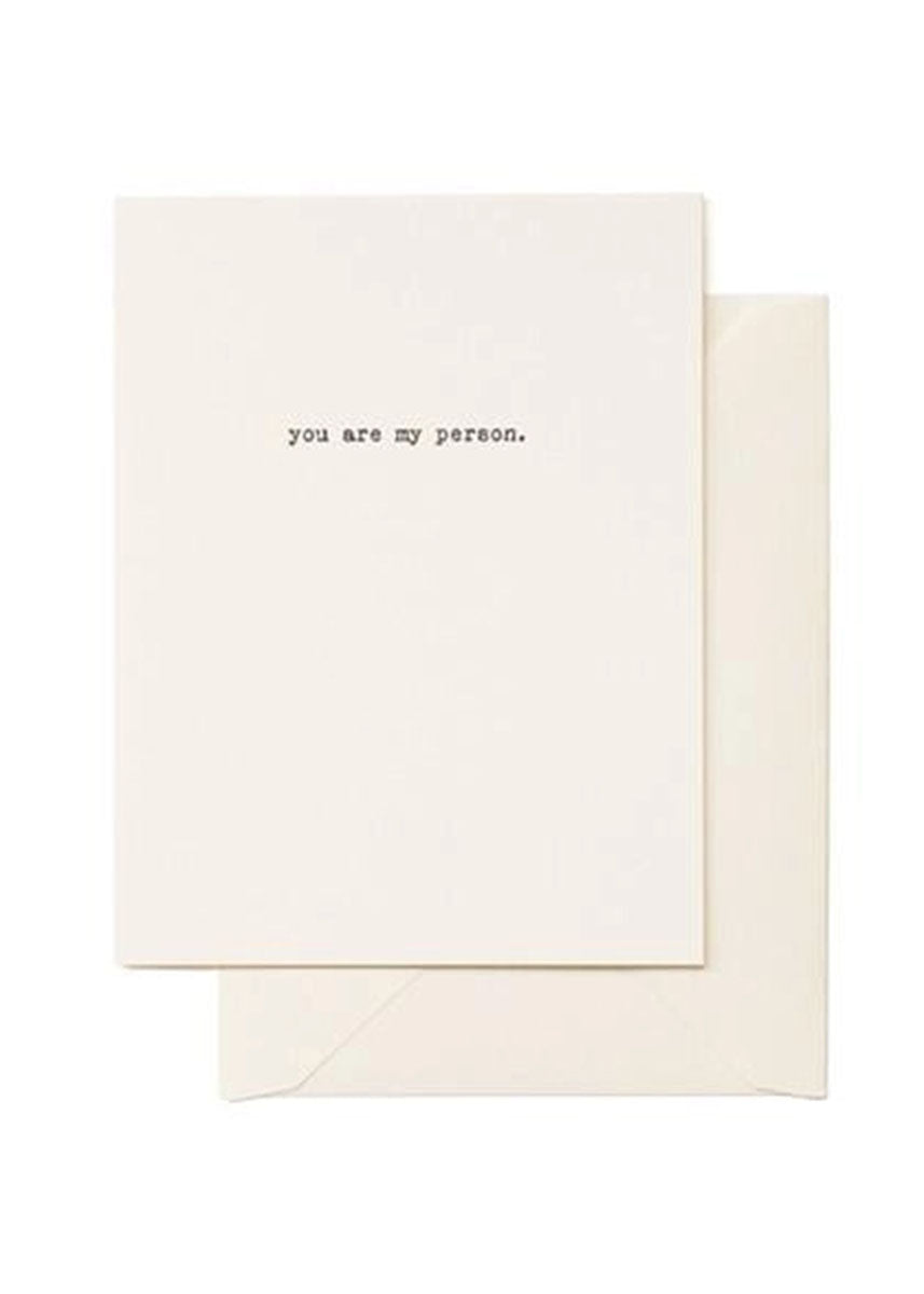 My Person Love Card