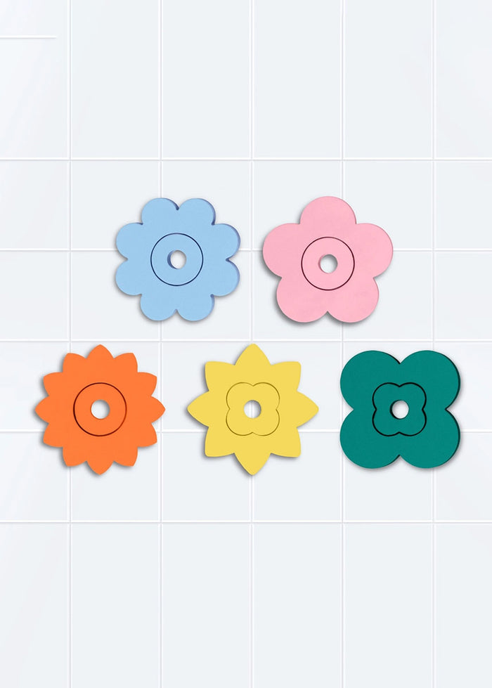 Bath Puzzle Toys - Flower Power