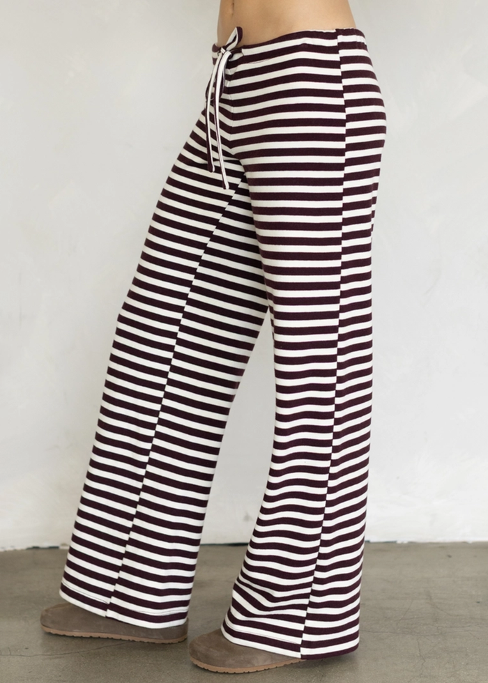 Leona Pants - Maroon