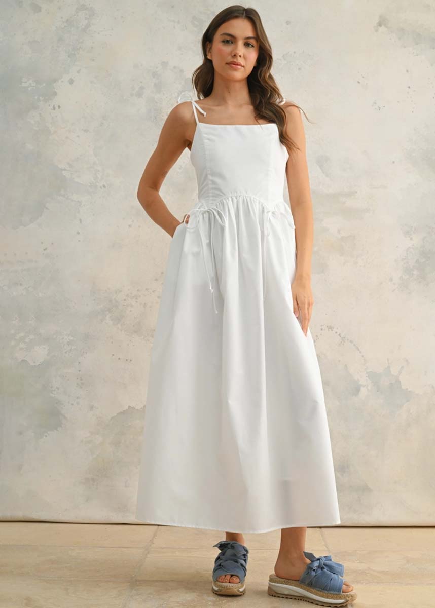 Baker Midi Dress - Off-White