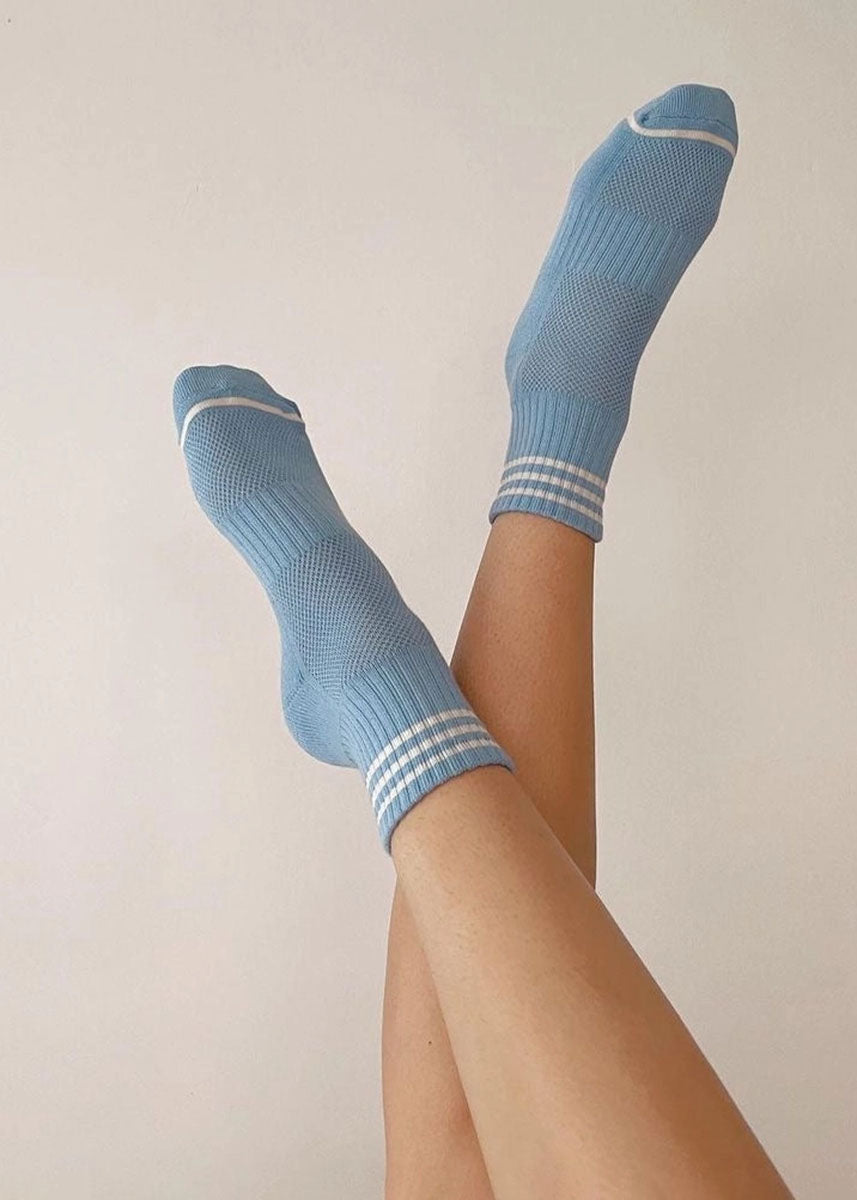 Girlfriend Socks - Parisian Blue