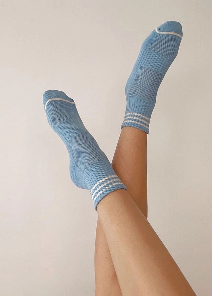 Girlfriend Socks - Parisian Blue