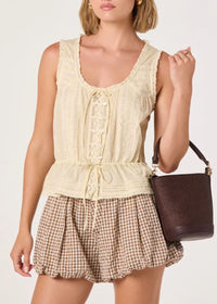 Shreya Top - Pale Yellow