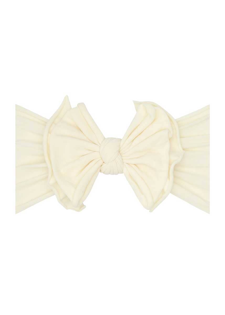 Fab Bow Headband - Ivory