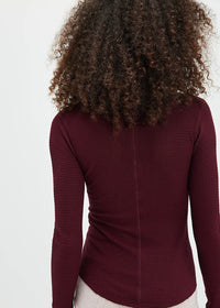 Going Places Knit Top - Acai