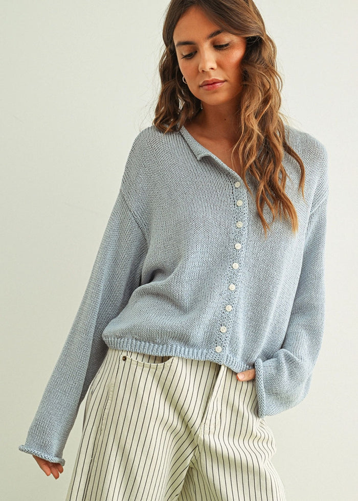 Felicia Cardigan - Sky Blue