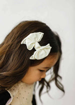 Fab Bow Clips 2-Pack - White