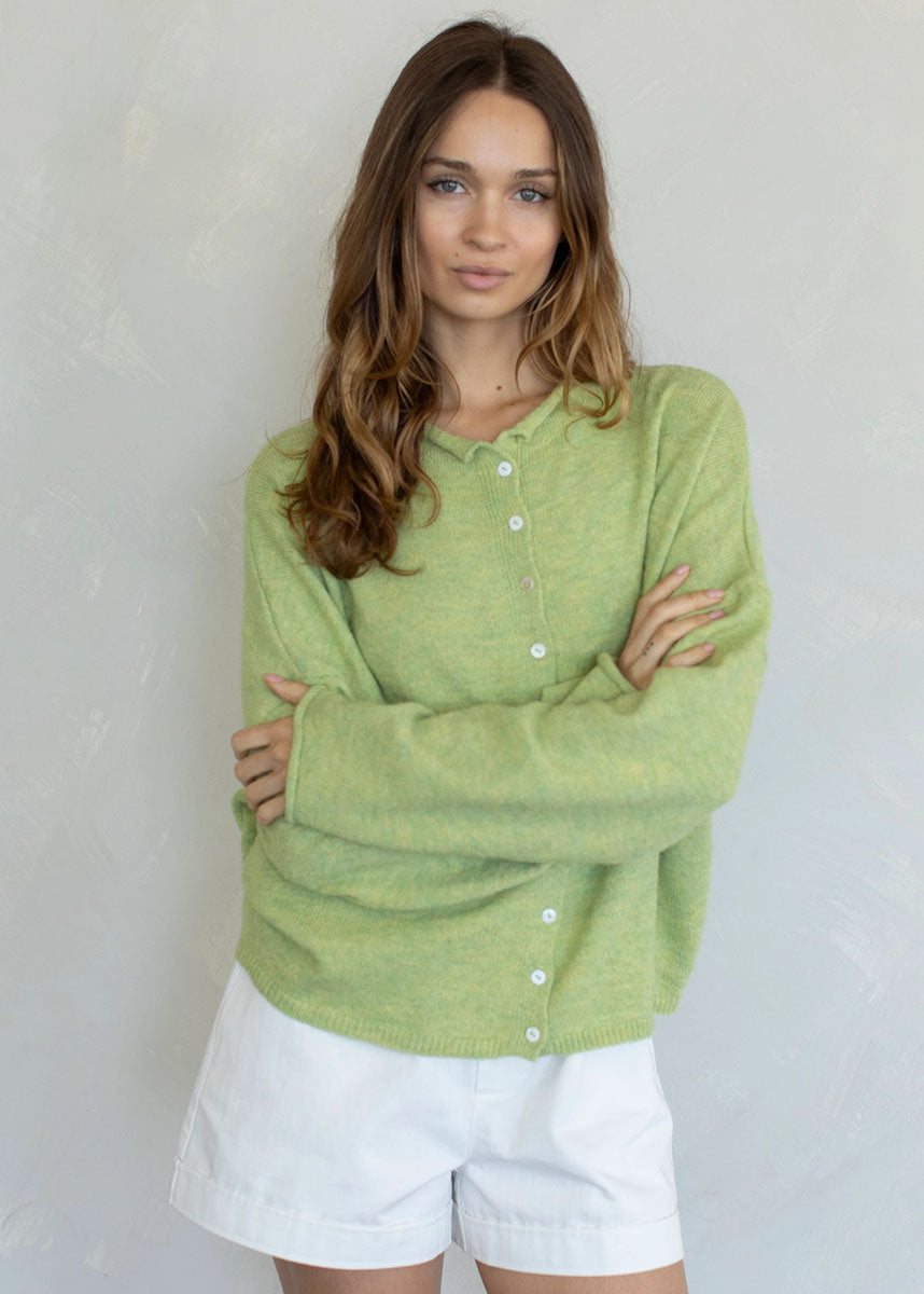 Piper Cardigan - Lemongrass