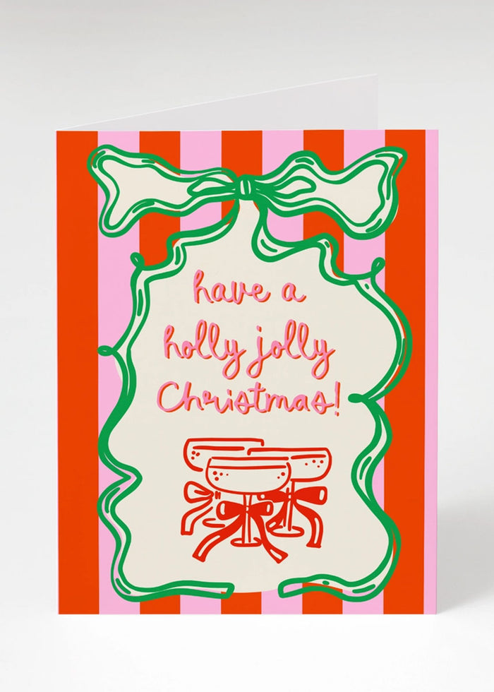Holly Jolly Christmas Card