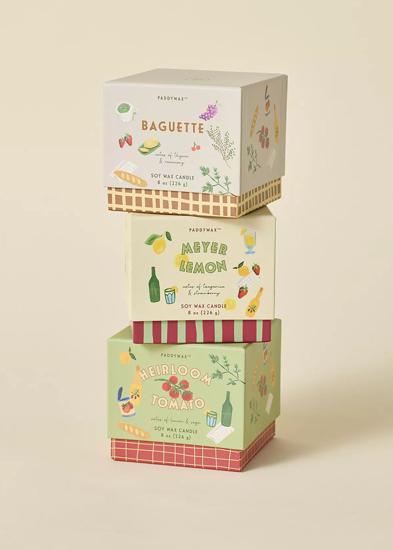 Bistro Baguette Ceramic Candle - Rosemary Thyme - 8oz.